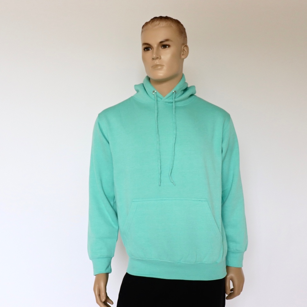 Mint Men's Heavy Blend Fleece Hooded Sweatshirt